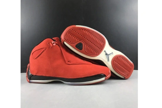 JORDAN 18“ AIR AA2494-601 AA2494-601 RED SUEDE” 0426